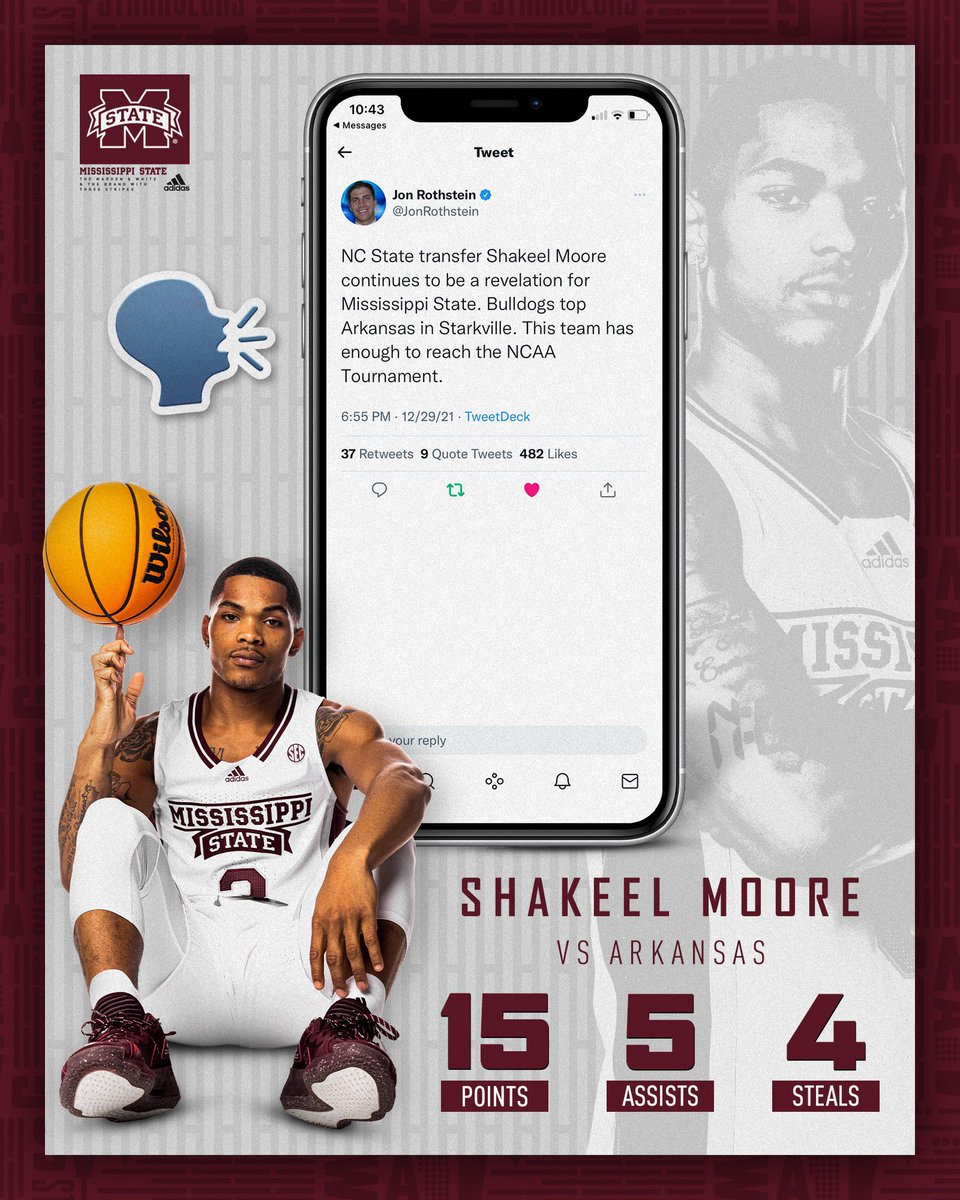 Mississippi State Men's Basketball tweet media