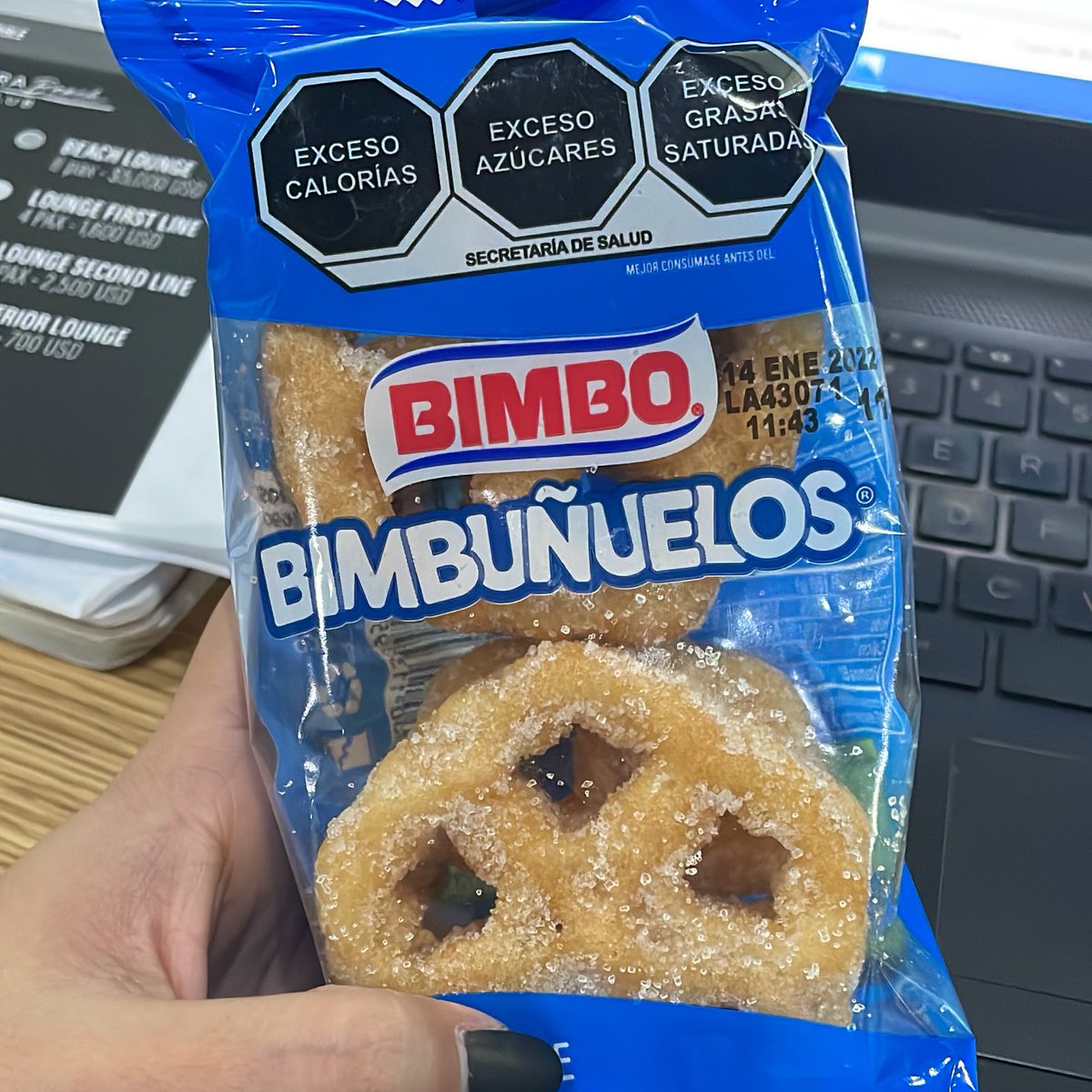 _saaraujoo's tweet photo. ¿Qué onda con mi antojo de buñuelos? 👀

¿Acaso será ese mi otro ser amado? 👶🏻 https://t.co/rHVFn76z30