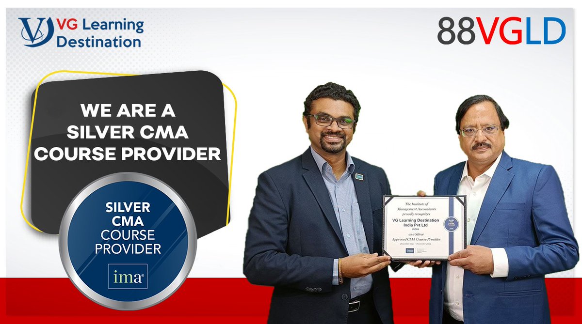 VGClasses's tweet photo. Happy to announce that we are silver CMA course provider.

Watch Now - https://t.co/7Dy7ajhdPZ

#cma #cmacoaching #uscma #88vgld #silvercma #cmacourse https://t.co/usXy18rjKa