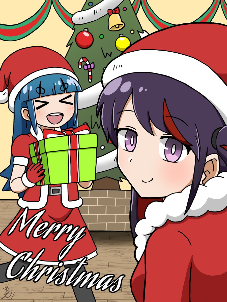 #今月描いた絵を晒そう
12月の絵です!! 