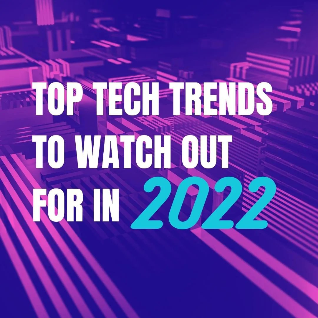 Top tech trends to watch out for in 2022: 

→Automation
→Metaverse
→Security: Cyber AI
→Blockchain and DLTs
→Connectivity
→Cloud tech
→Clean tech
→Bio revolution

Read more at: buff.ly/3JkEPDA