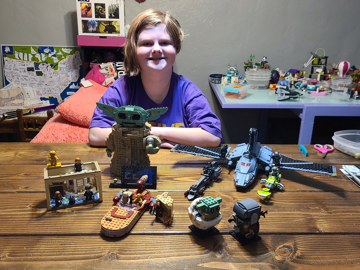 AltEd4life's tweet photo. #dba4em Em added to her lego collection... #lego https://t.co/W6mYP6ZEIr