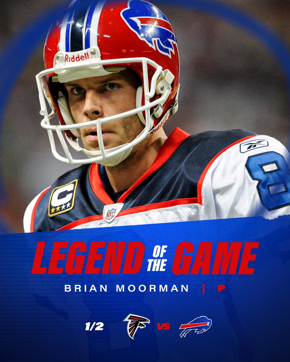 BuffaloBills's tweet image. HE'S BACK‼️

@BrianMoorman is our @BillsLegends of the game this Sunday: bufbills.co/3EJHx1Y