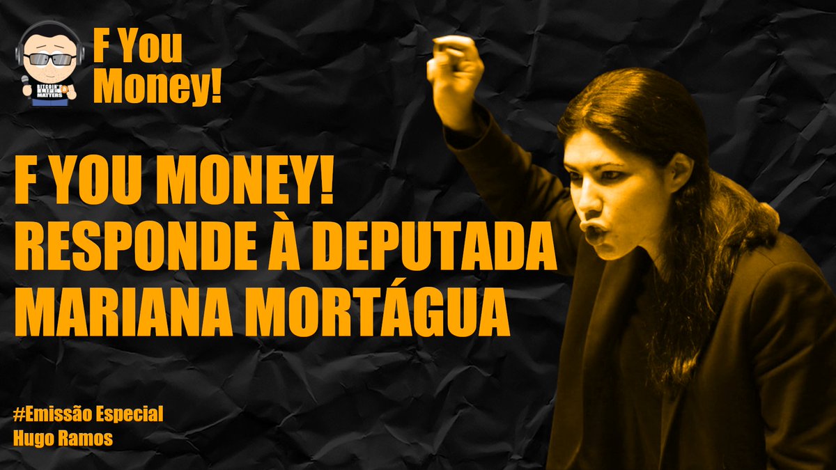 O #FYouMoney! Portugal não poderia deixar de responder ao video produzido pelo BE e que anda a circular pela Internet a espalhar narrativas falsas e desinformação sobre a #Bitcoin!

As mentiras devem ser expostas e o FYouMoney! Vai expô-las todas!

🖕💰🎙️
youtu.be/WCe2MjSx2Ak