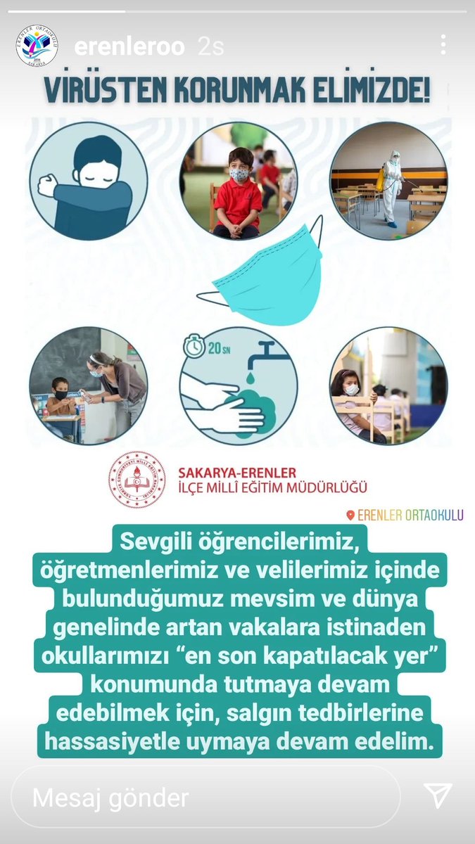 SALGIN TEDBİRLERİ DEVAM EDİYOR.