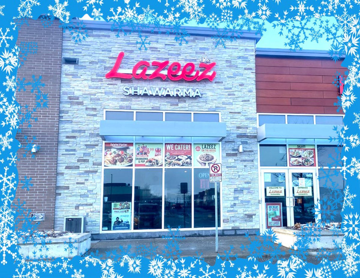 guelphmark's tweet photo. ✅ This month, @orourke_ward6 and I are featuring #GuelphShops in #Ward6
Is there any better way to end the year than with tasty shawarma? There are many places throughout Guelph, with Lazeez as one of the most popular in south Guelph.
#Guelph #Shop3To5ToThrive @InvestInGuelph https://t.co/tjbzSCfdUJ