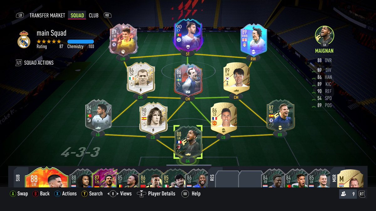 Corey75293785's tweet photo. @DannyAaronsFUT Watching Danny + my team , 4-2-2-2 in game btw xx https://t.co/nEQOv51koE