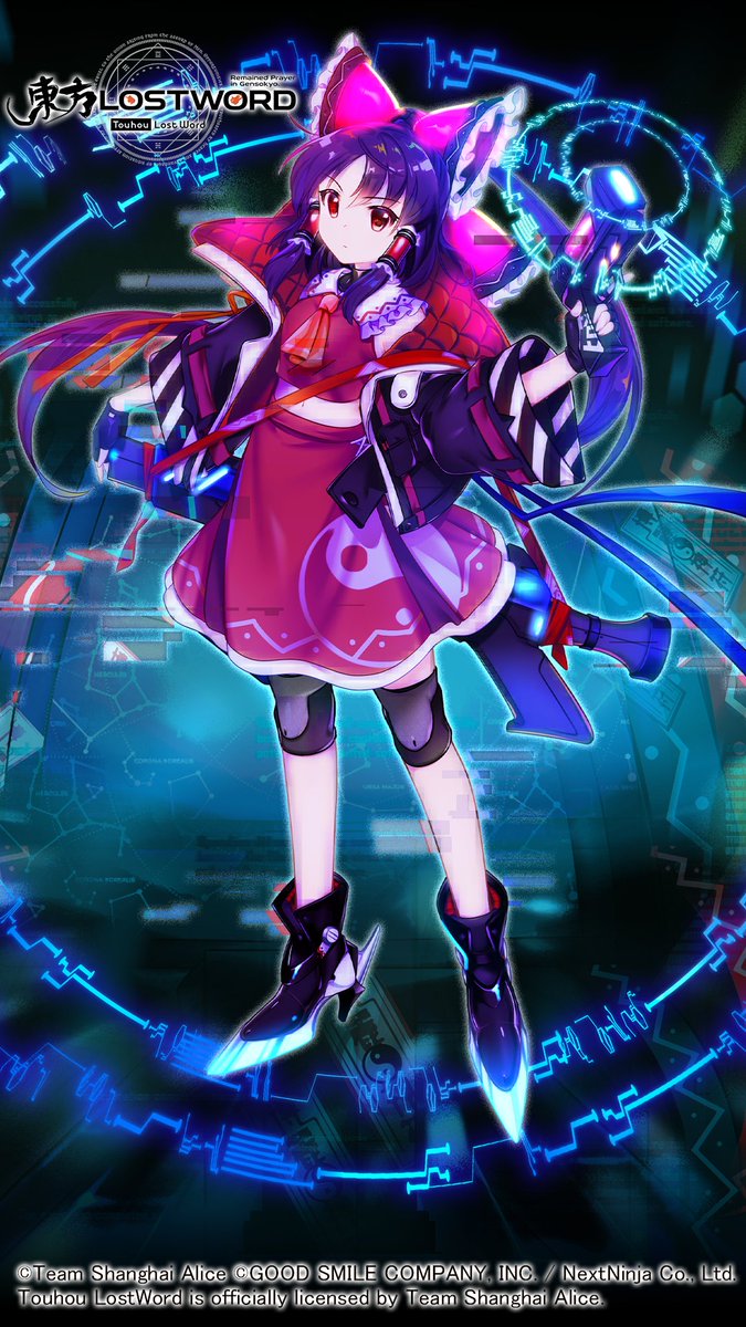 touhouLW_Global's tweet photo. Hi friends,
Lunar War Shaman intro part 3

Equippable Shikigami.
Several of Yukari's low-level shikigami that possess Reimu's outfit are deployed in a web-shaped barrier within the inner layer and coordinate between themselves to assist the wearer on the fly. 

#touhouLW https://t.co/j706mWQrAx