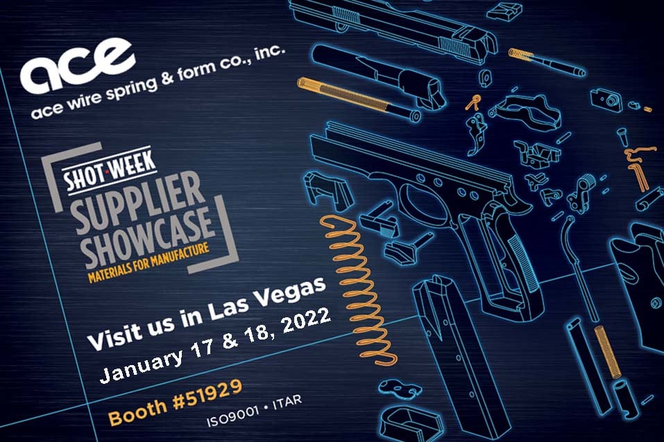 CustomSprings's tweet photo. UPCOMING NATIONAL TRADE SHOW
Come visit us at Supplier Showcase at the SHOT Show - Las Vegas, NV
January 17-18, 2022
BOOTH #: 51929
Palazzo Ballroom on the 5th floor of the Venetian / Sands Convention Center
201 Sands Ave
Las Vegas, NV 89169
https://t.co/cFYSApBzgg https://t.co/hqMn2eEEwA