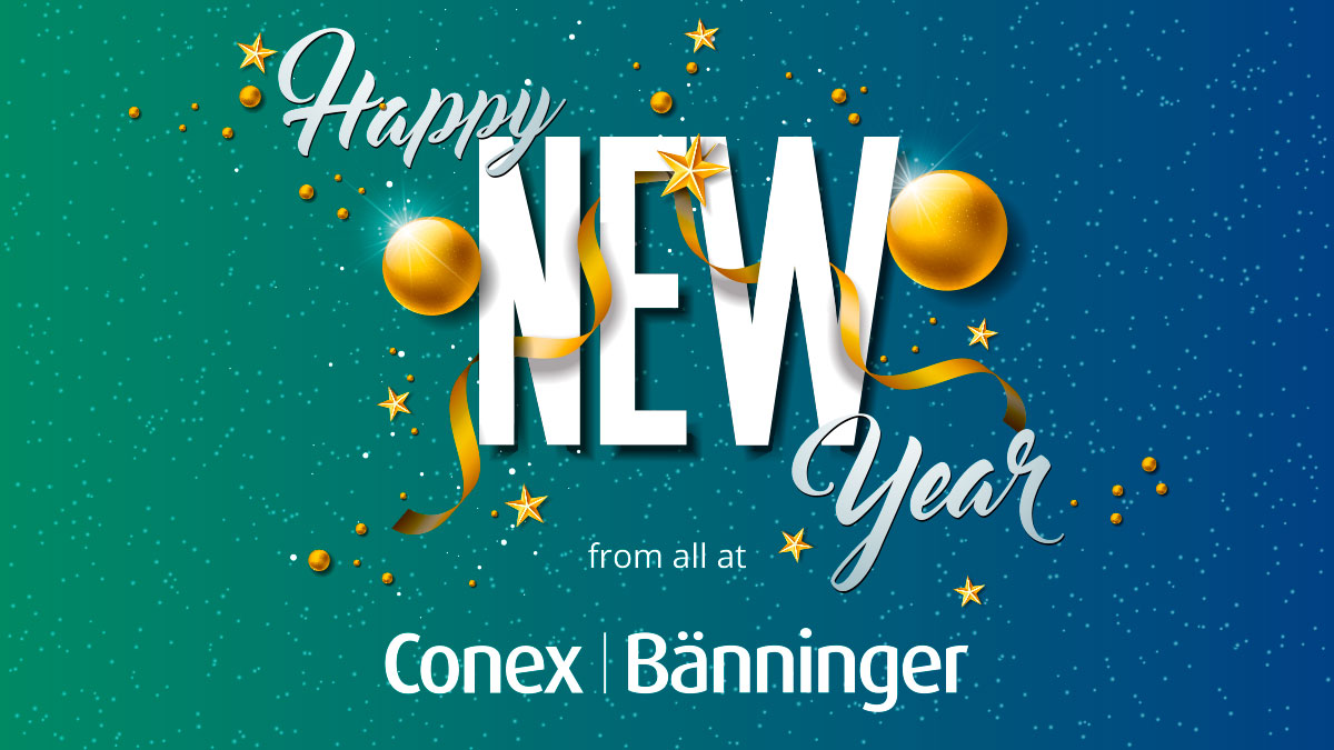 ConexBanninger's tweet photo. We at Conex Bänninger would like to wish all of our customers and followers a Happy New Year! 🍾 https://t.co/xZPcDJOfdf