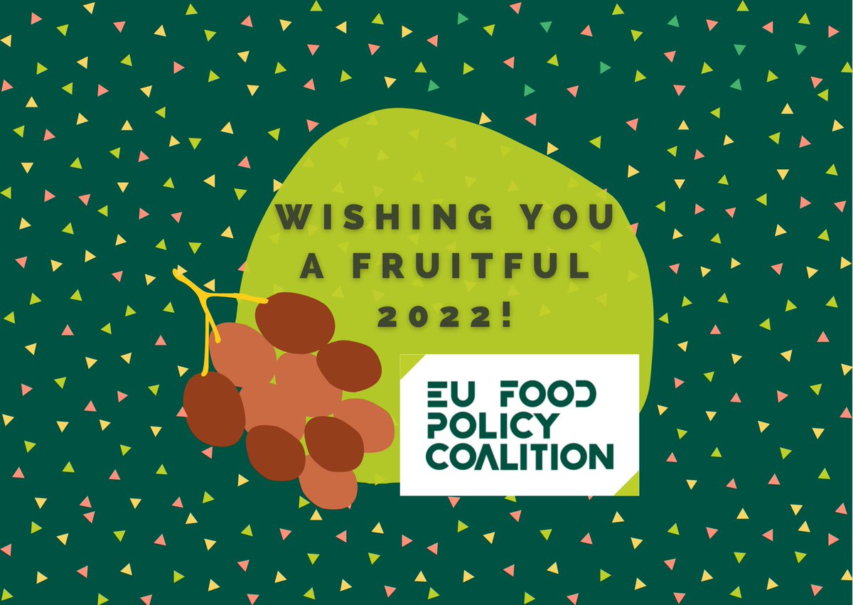 EU_FPC's tweet photo. Let´s make 2022 a crucial year for action towards sustainable #FoodSystems !
Our wish? Policy-makers & stakeholders daring to change the way we make policies, adopting systemic approaches, & providing the needed tools to spark those changes. #CommonFoodPolicy & #HappyNewYear ! https://t.co/7XtWtbWqmz