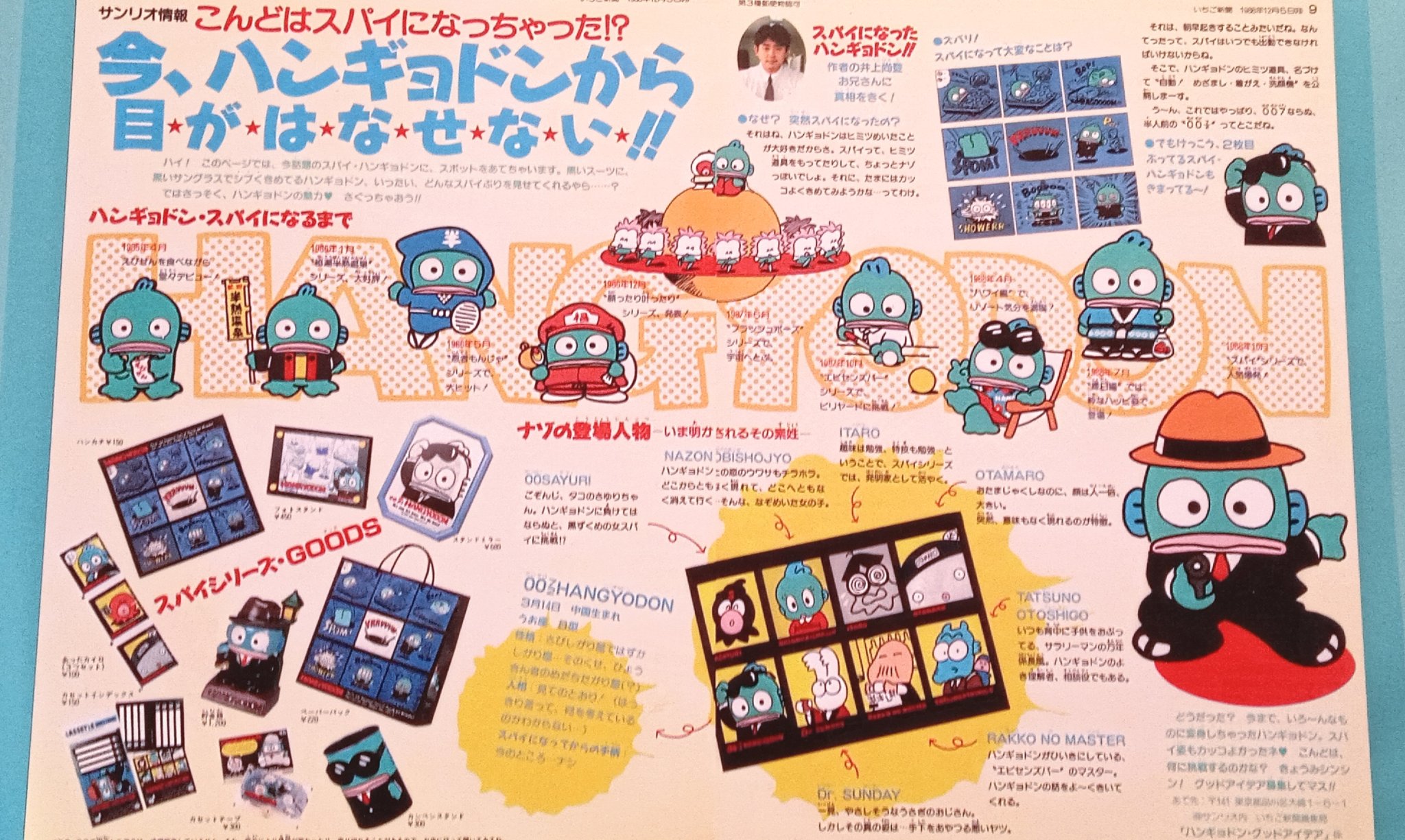 ハンギョドン 貯金箱 1989 サンリオ レトロ