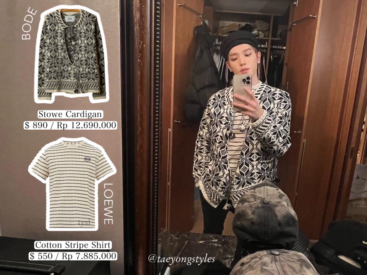 taeyongstyles's tweet photo. #BangguseokFashionShow 
211230 #TAEYONG INSTAGRAM UPDATE

https://t.co/6gVCZVfWWB…

@LoeweOfficial - @celineofficial - @gallerydept_La - Story Mfg - Bode 

#NCT  #NCT127  #TAEYONG #태용 https://t.co/3cpoDjbqRB