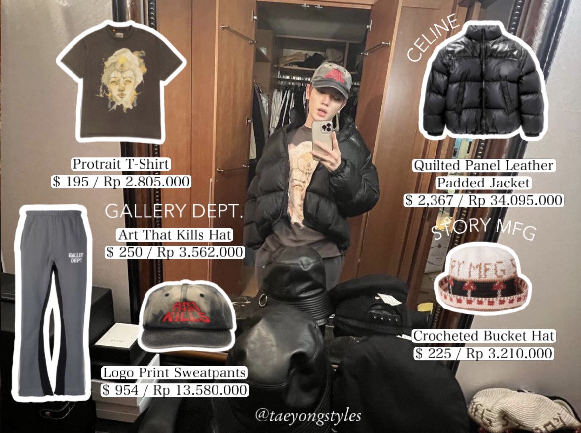 taeyongstyles's tweet photo. #BangguseokFashionShow 
211230 #TAEYONG INSTAGRAM UPDATE

https://t.co/6gVCZVfWWB…

@LoeweOfficial - @celineofficial - @gallerydept_La - Story Mfg - Bode 

#NCT  #NCT127  #TAEYONG #태용 https://t.co/3cpoDjbqRB