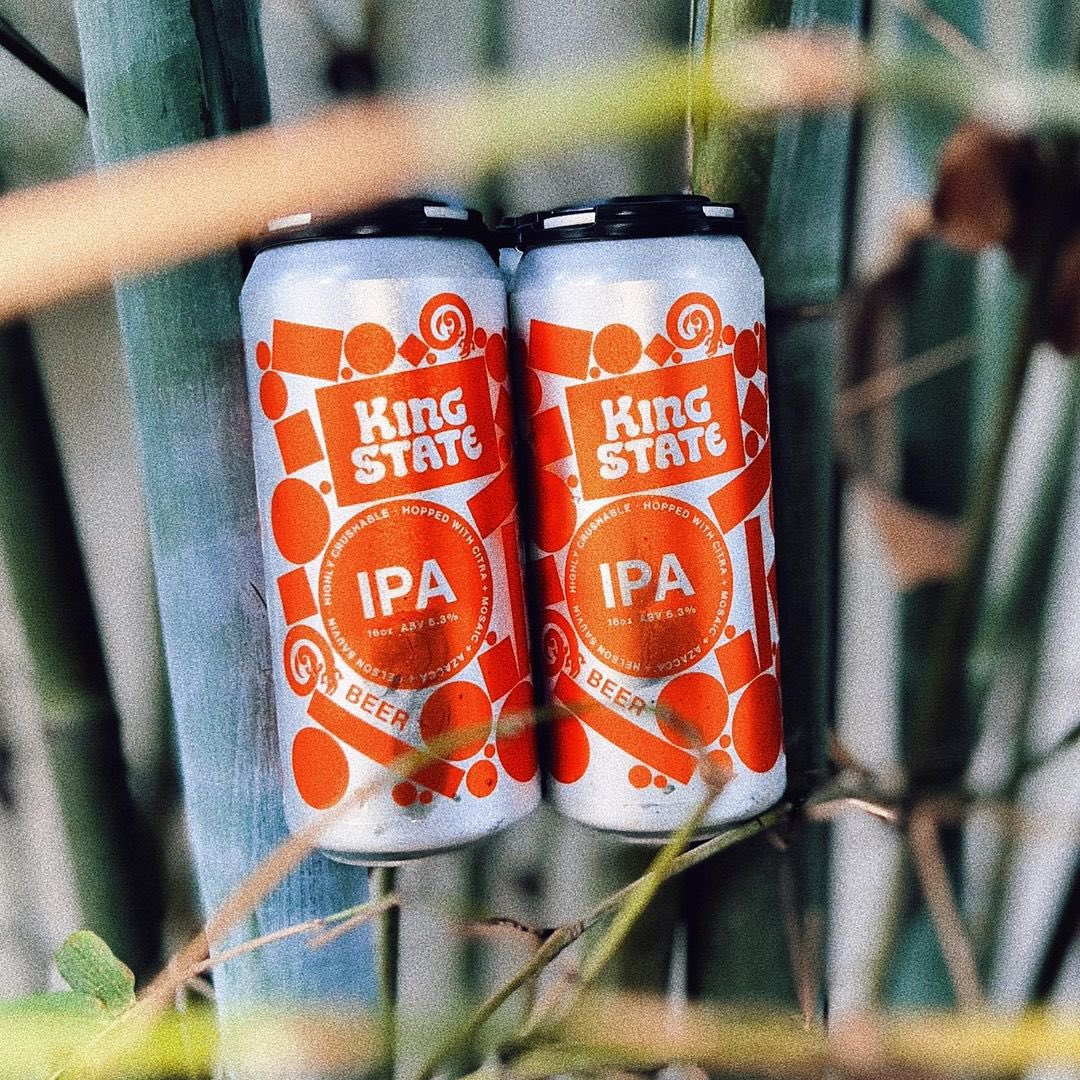 NEW CANS WHO DIS? Haaahahaahahah #KINGSTATEBEER