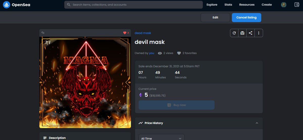 Muhamma98718360's tweet photo. #ETH #NFT #METAVERSE #DEADMASK #NFTCOLLECTION #DIGITALART #DEVILMASK #PUBLICMINTING !!!!!!!!!!!!! #EVERYONE, TIME IS LIMITED NOW SO PLACE BID ON IT!!!! WE MAKE THIS PROJECT EXCESSIVE!!!
UNITY IS STRENGTH WE KNOW 1+1 =11ππππππ https://t.co/g6n8tdK2b0