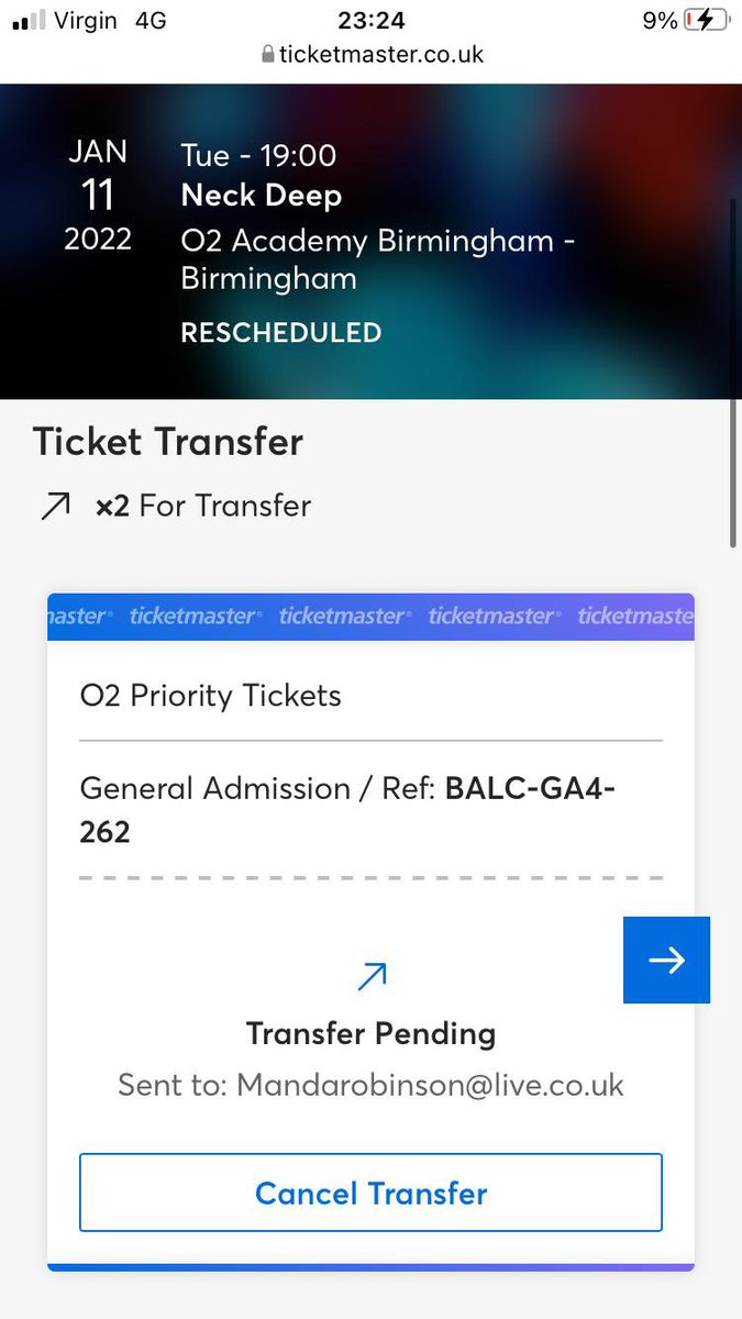 xmandaxx's tweet photo. @TicketmasterCS Any chance you can help me with what’s going on with this? https://t.co/eFXcQ0guDP