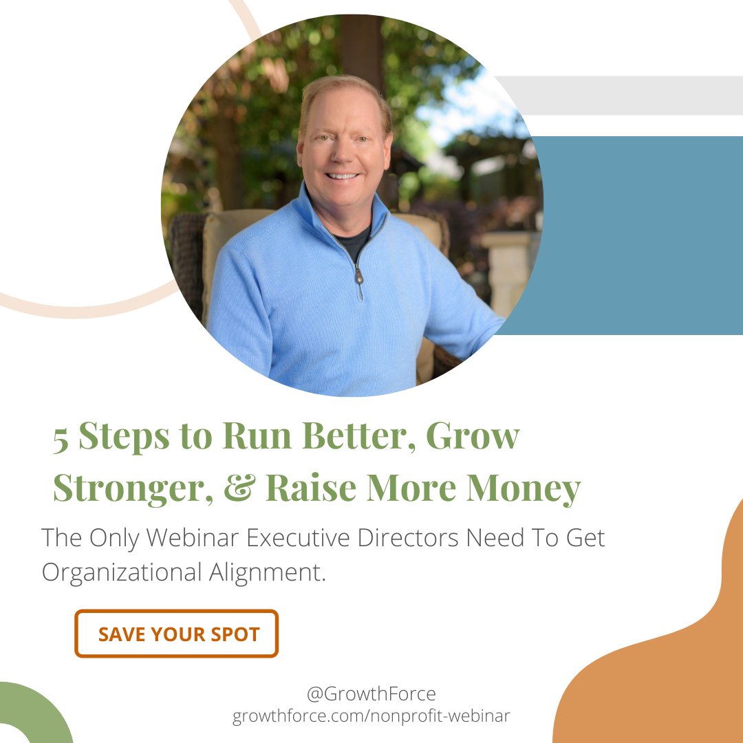 GrowthForce's tweet image. Calling all #nonprofit leaders! Join fundraising expert &amp;amp; former CFO at Amnesty International USA @stephenkingcpa, for this special event for #ExecutiveDirectors. Learn how to serve more people, raise more money, &amp;amp; gain organizational alignment in 2022! bit.ly/3Frclpl