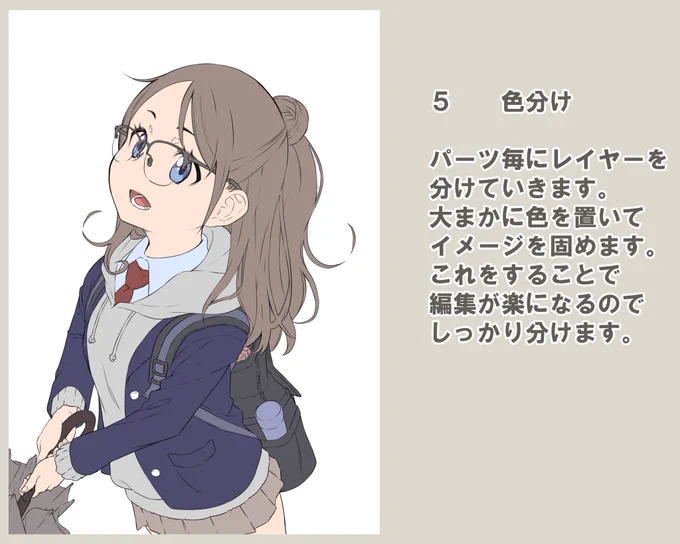 5 色分け
6 色塗り
7 乗算
8 チェック柄

@HuionLeon_JP
#HUION創作
#メイキング 