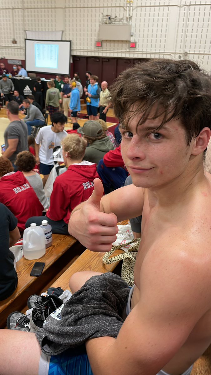 PalmHSWrestling's tweet photo. Lombardi defeats Robinson of Elizabethtown 8-5! He’ll be in the finals later today! https://t.co/lazF2z4O4n