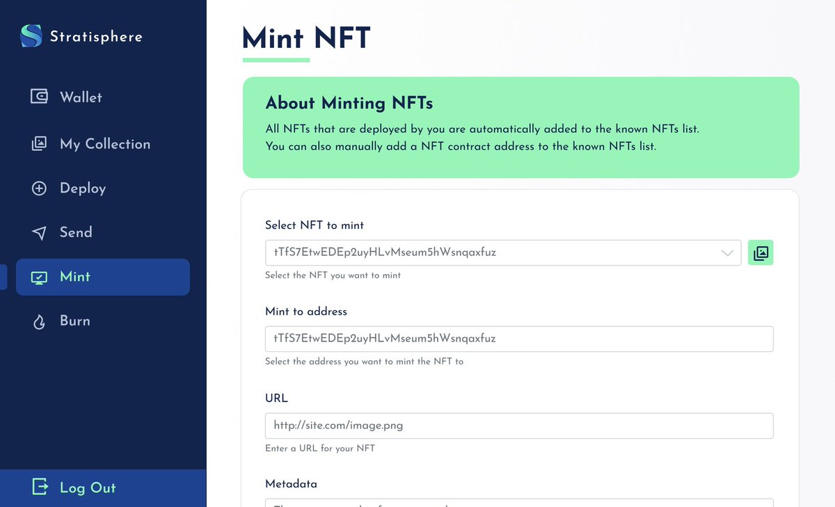 XertraPlatform's tweet photo. The @StratisphereNFT wallet to be released soon 

Developed in unity3d to Mint, Store, Send and Receive NFTs on Stratis.

#blockchain #nfts #dotnet #unity3d $STRAX $CIRRUS https://t.co/I95GbWkihj