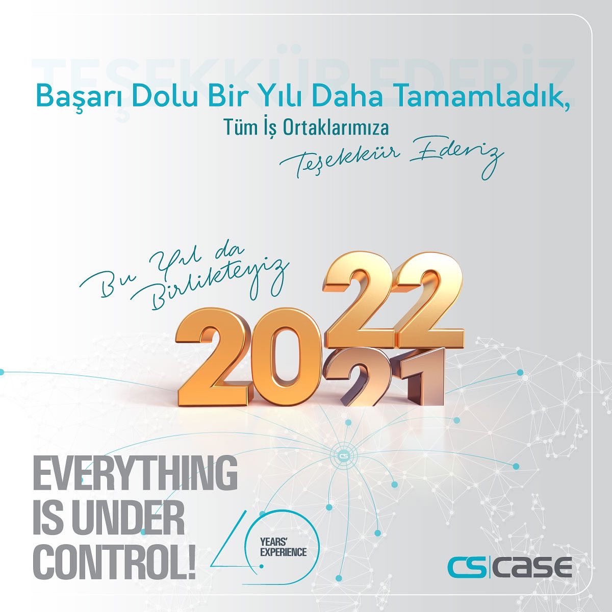 caseventil's tweet photo. Başarı dolu bir yılı daha tamamlandık. #caseventil https://t.co/TJXr8U8KvR