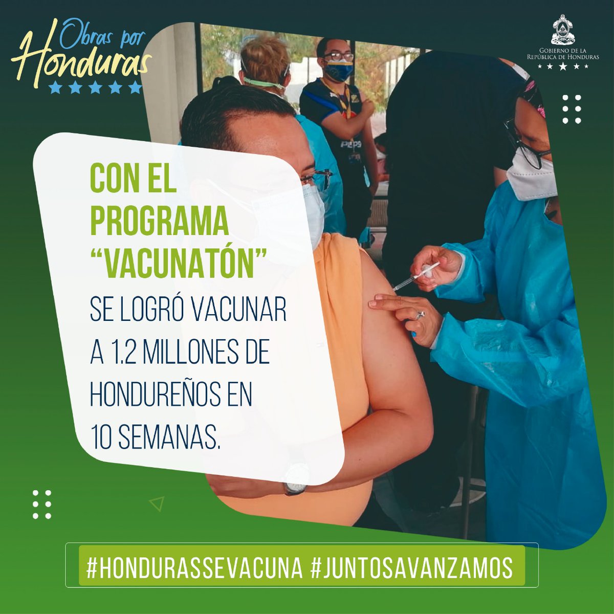 dnprhn's tweet photo. #HondurasSeVacuna #JuntosAvanzanos @JuanOrlandoH https://t.co/urVi6UKRti