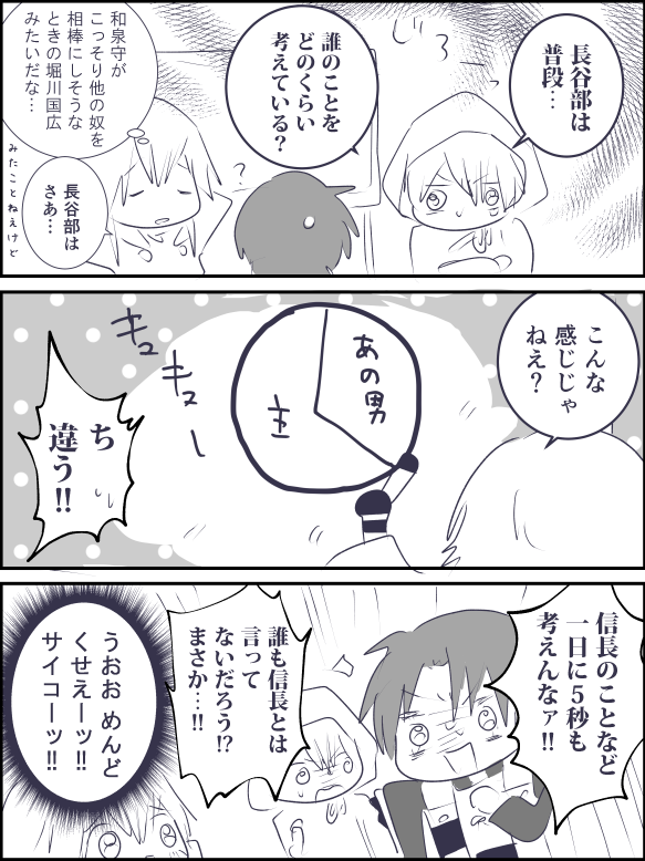 お前が描くあの男は何者なのか(刀剣乱舞無双) 