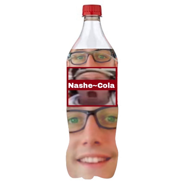 SplinterMM's tweet image. Artículo 2°
Nashe~Cola

Es un tanto extraño, ya que te estás tomando un splinter
Cuando la abrís se puede escuchar gas y a Momo diciendo &quot;nazi nazi nazi nazi&quot;

Precio: 130$
Contenido Neto: 500ML