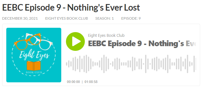 EightEyesBC's tweet photo. Ⓔⓟⓘⓢⓞⓓⓔ ⑨: And we're back! This month's episode we are reviewing Nothing's Ever Lost by @EmmaGWriter ! Listen to find out what we thought and don't forget now you can rate us on Spotify (5 ⭐ only 😉) 📚 kloveubye Tyler &amp; Gloria https://t.co/TOh64DGCfW
