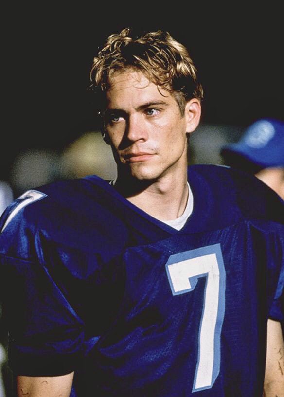 RealPaulWalker's tweet photo. What’s your favorite #VarsityBlues moment? #TBT #TeamPW https://t.co/CkPLngXrjg