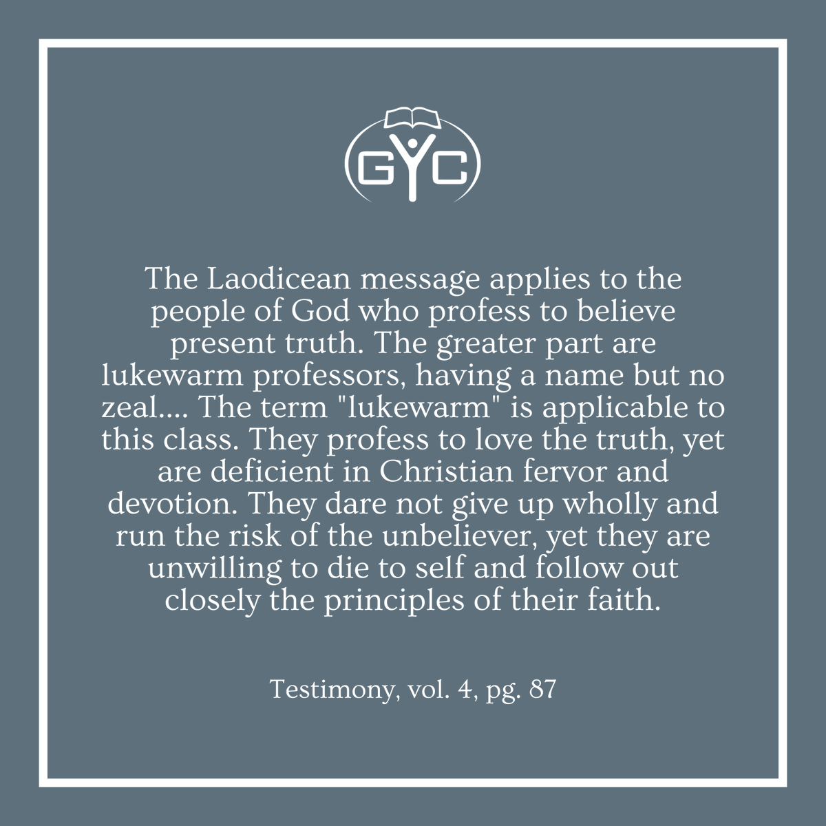 A few quotes from this morning's Laodicea Study Plenary with Pr. Justin Kim.

#GYC2021 #GYCNothing