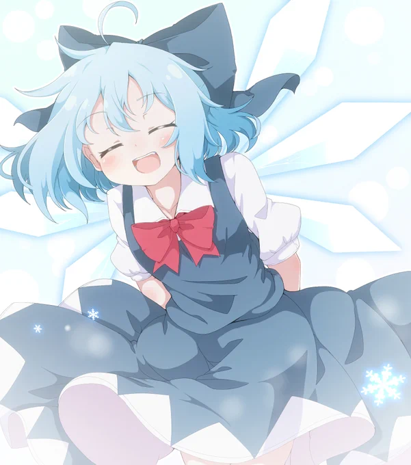 2021年描き納めチルノちゃん!! 