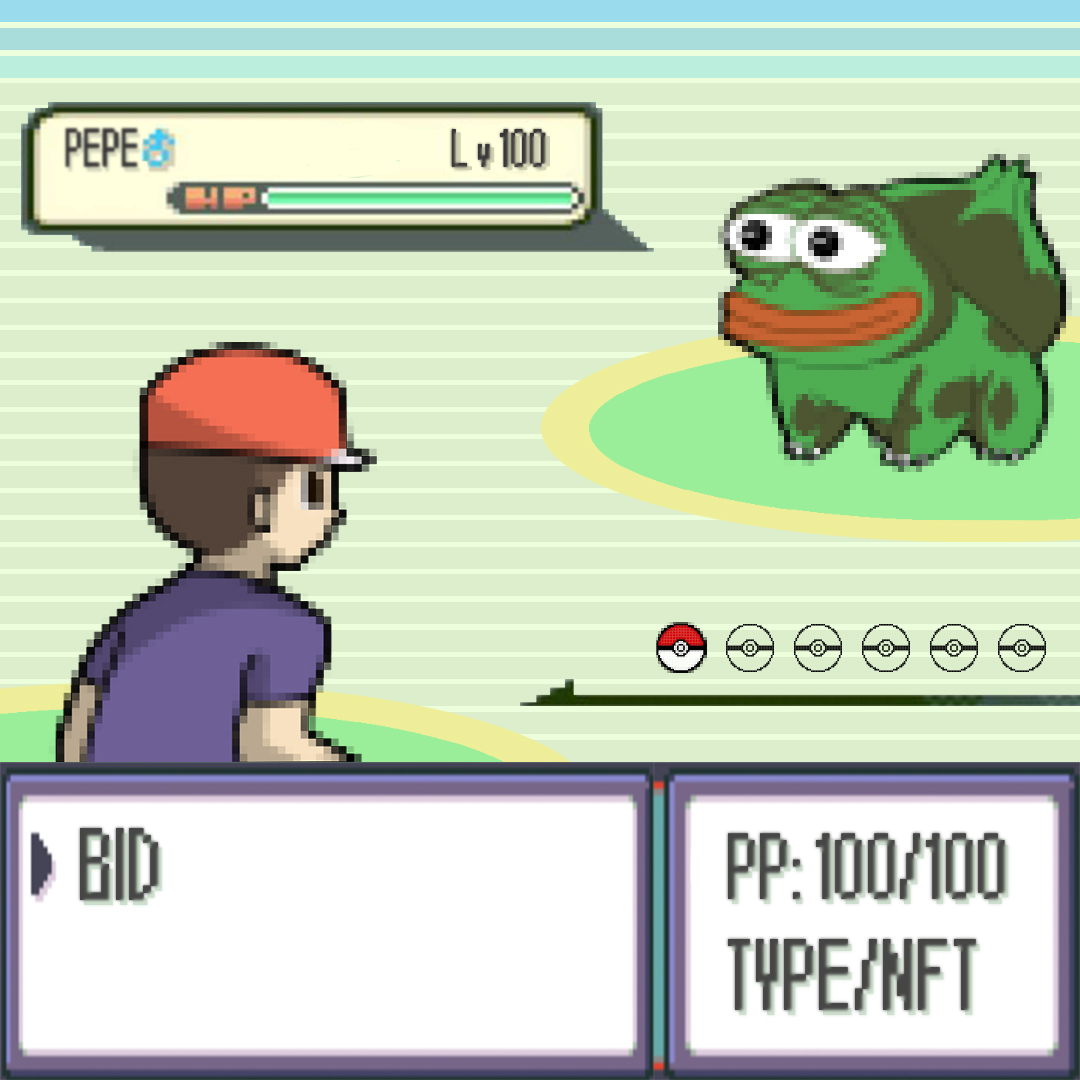 Wild PEPE Appeared!  Is now available on @withFND 
foundation.app/@HiddenTemples…

<a href="/jaggedsoft/">jagged</a> 👀👀👀
#nftart #NFTCommunity #FrogNation #FrogFam #pepe #PEPEnft #PEPEnft #Pokemon