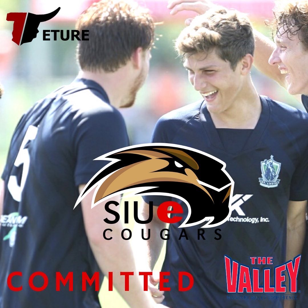 I am very excited to announce my verbal commitment with <a href="/SIUEMensSoccer/">SIUE Men's Soccer</a>. I can’t wait to be a Cougar for the next four years. Thank you to <a href="/eturesports/">Eture Sports</a>, @SLSGsoccer, <a href="/THSSoccerBoys/">Timberland Boys Soccer</a>, and everyone who has helped me along the way.