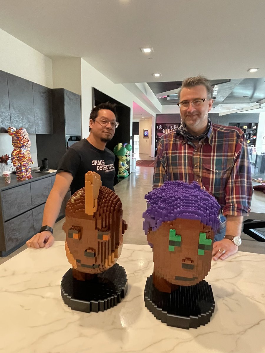 Crypto punks delivered to Steve Aoki’s Playhouse #nftinvestor #opensea #larvalabs #nft #nfts #nftcollector #punks <a href="/larvalabs/">Larva Labs</a> #NFTartists #NFTCommunity #NFTdrop <a href="/lego/">Lego</a>