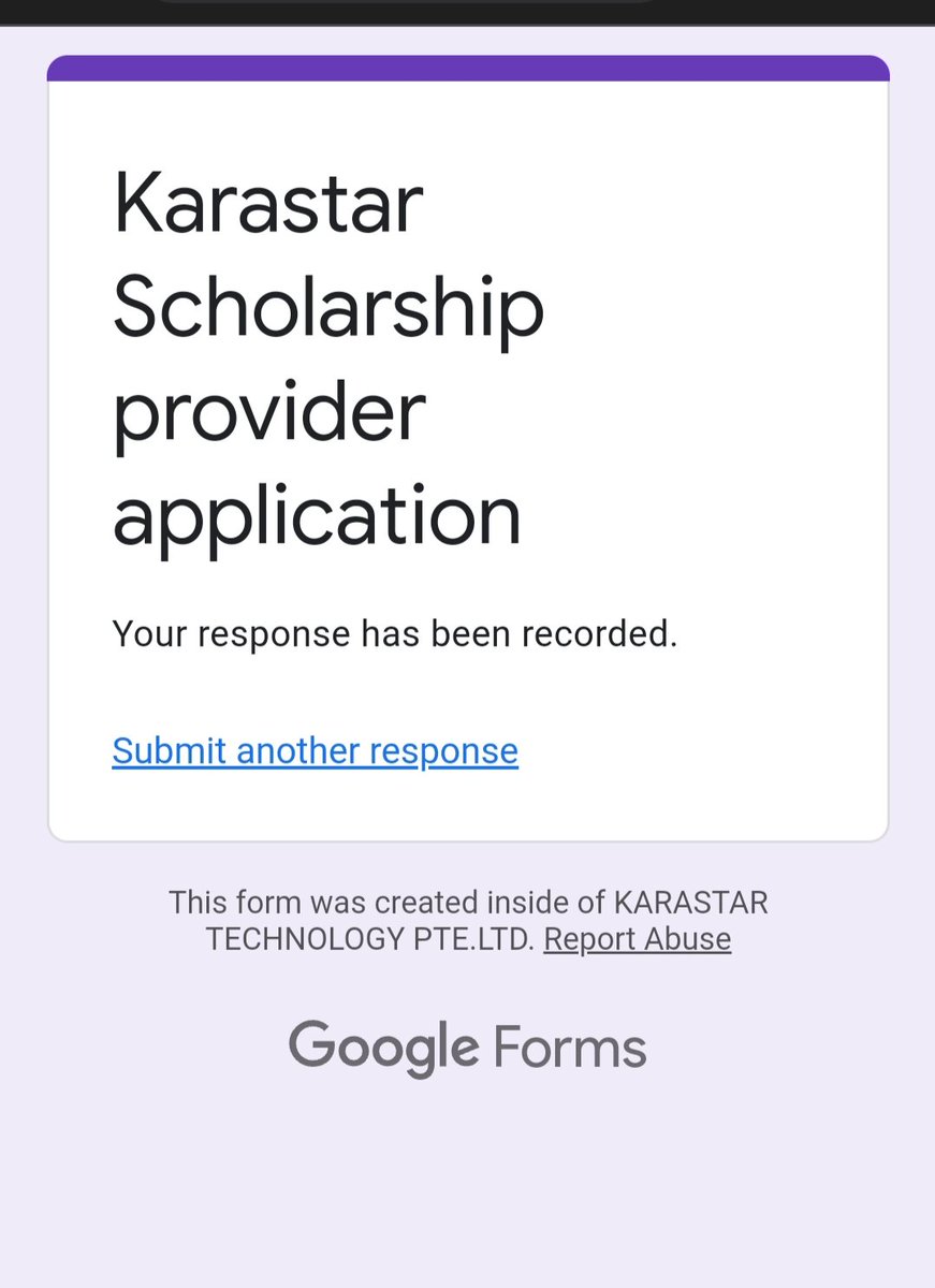 IvonyPalac's tweet photo. @karastargamefi Hope i will be one of your Scholar 🙏🙏.
i filled up the Provider form because the scholar form has said "Reward Ended" 🙂🙂 https://t.co/9OvL2g5MVR