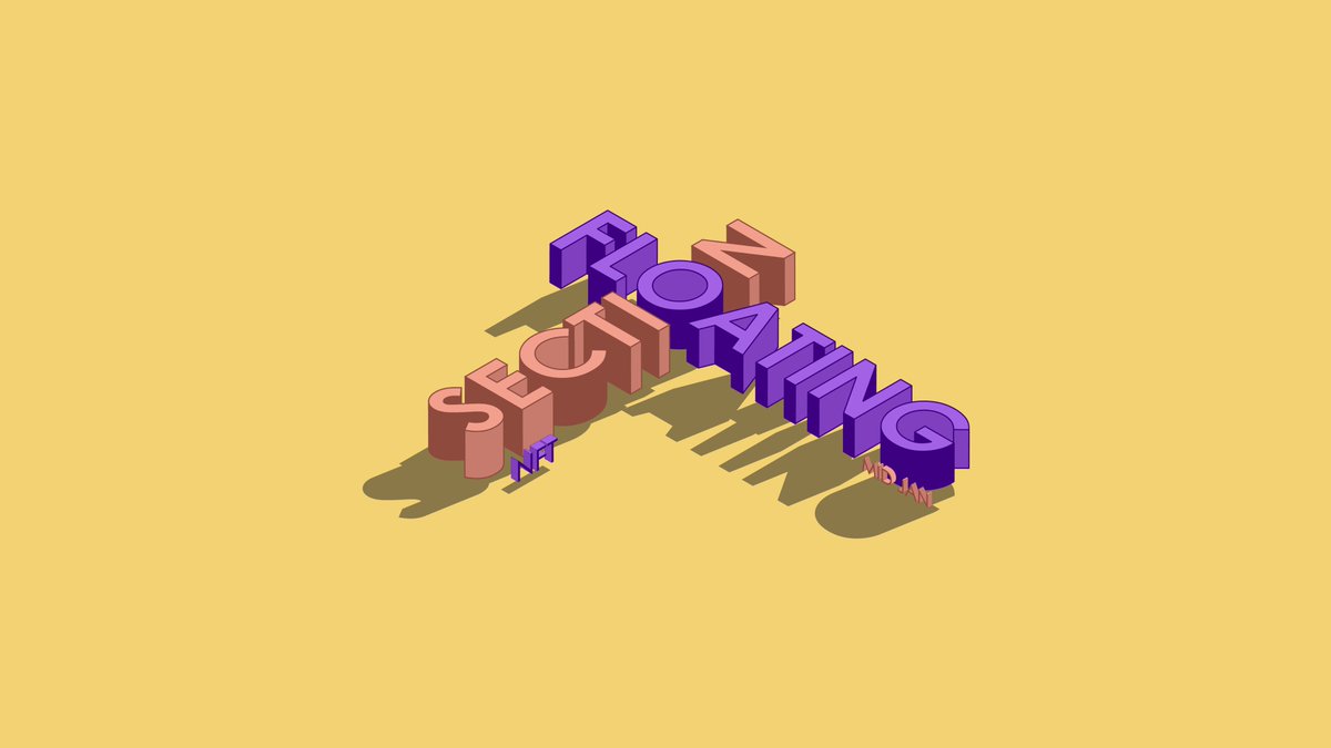 FloatingSection's tweet photo. Welcome to the float, a new NFT collection that explores spaces. Float away with us in Jan. 2022...Oh yeah everyone who gets a NFT will get an original drawing of their floating section. Join the float.

#nft #floatingsection https://t.co/uICHdQHHec