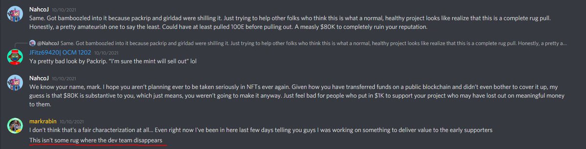 MarkPullsRugs's tweet photo. Nope... we still here for the community! https://t.co/LMhPoUPdX4