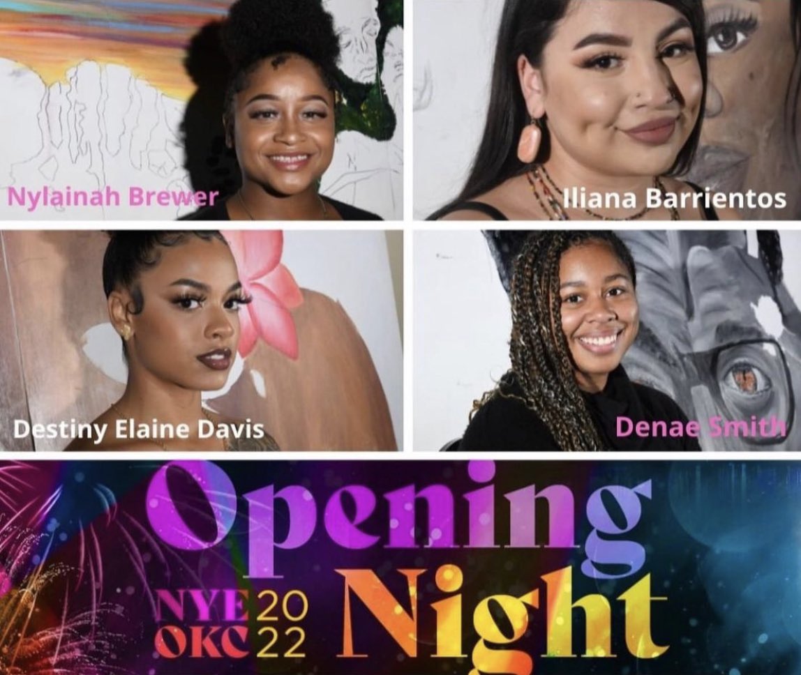 urbanoracle's tweet photo. The talent displayed by this year’s Fresh Paint artists is exceptional!  To vote on your favorite for OKC NYE
go to: https://t.co/pBIWOU8xNT starting today until December 31, 2021 @ 11:59pm!  The murals will be on display through January 3rd.  #okcnye https://t.co/E1guPtWCnA