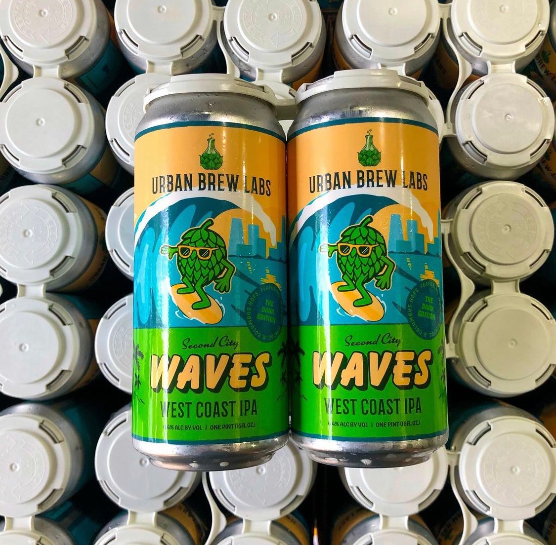 Ride The Wave  🏄

Second City Waves by <a href="/UrbanBrewLabs/">UrbanBrewLabs</a> is a West Coast IPA with an explosion of hop flavor. Find Urban Brew Labs in Pennsylvania, Virginia, Louisiana, &amp; Washington DC.