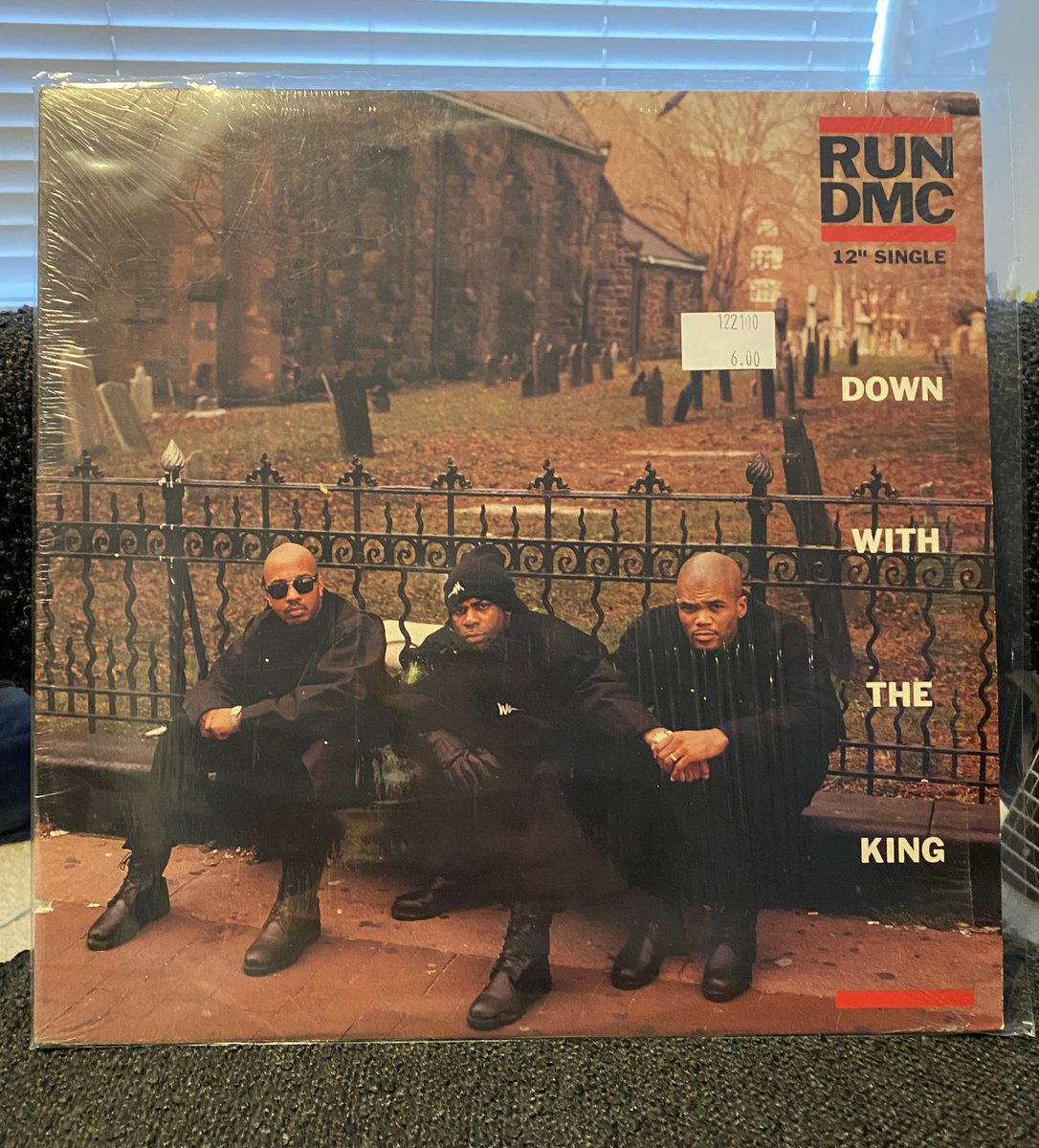 Man… respect to @PeteRock for giving RUN DMC a straight banger when the legends were starting to be counted out! Still one of my faves. #DownWithTheKing #HipHop