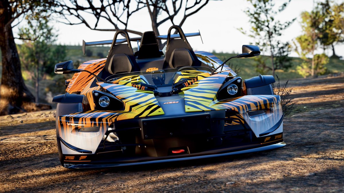 Fluex_Artworks's tweet photo. ❗️🚨❗️
Beware fellow Forza friends. 
A danger lurks around.

For more information please see the first image.

Grrr
Shared now on this KTM X-Bow R and wildly tuned by @PTG_Jamie 

#FH5 @ForzaHorizon @Xbox #forzapaintbooth 
@KTM_Racing https://t.co/ANuEiTSA8m