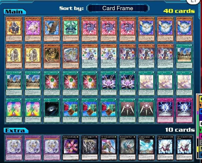 RayRedPB's tweet photo. Como tá ficando o deck de Crystal beast no #Yugioh #linkevolution. https://t.co/sJt86NwNMr