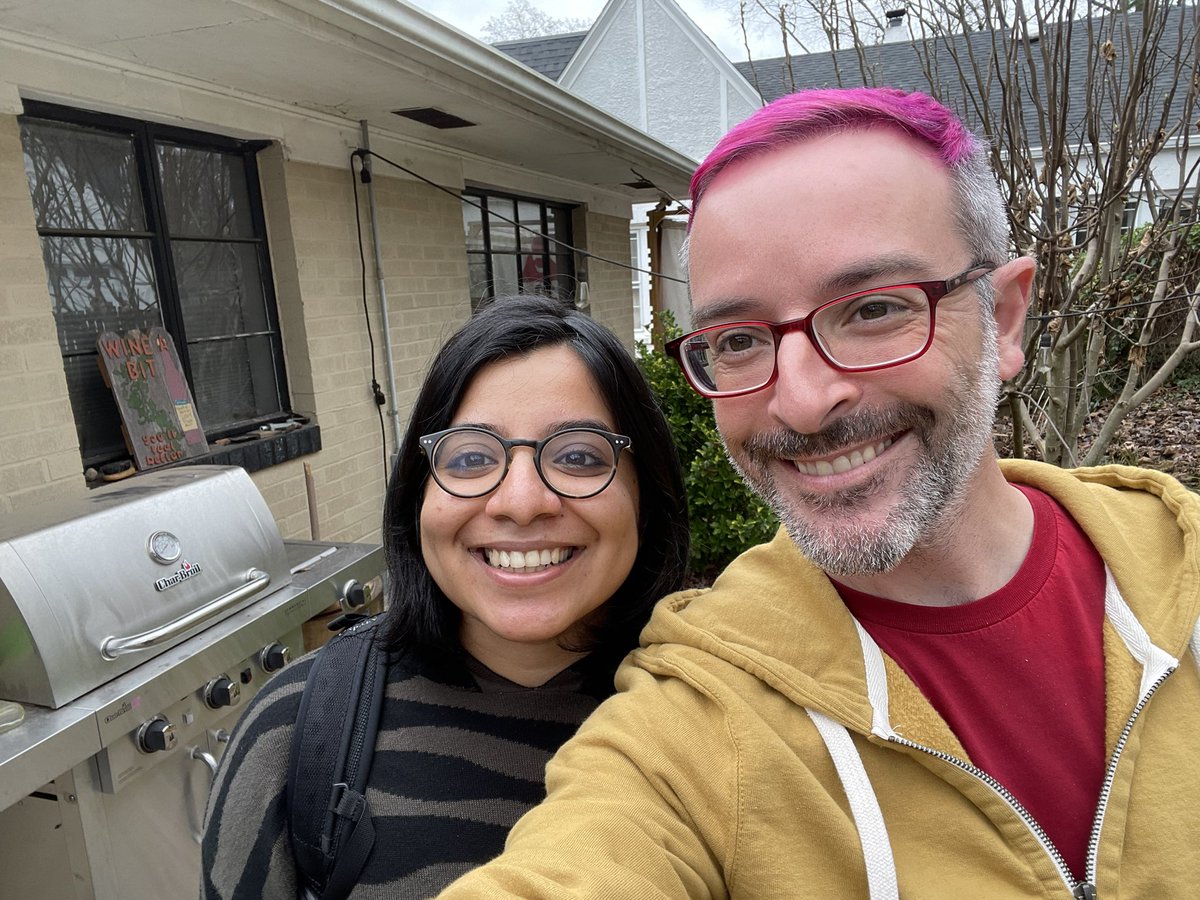 EricHastie's tweet photo. Reunions are the best! #embryo2016 So nice to be able to welcome @akankshi to Durham. Watch her do amazing things at Duke in the new year! https://t.co/Py0IHvoIMc