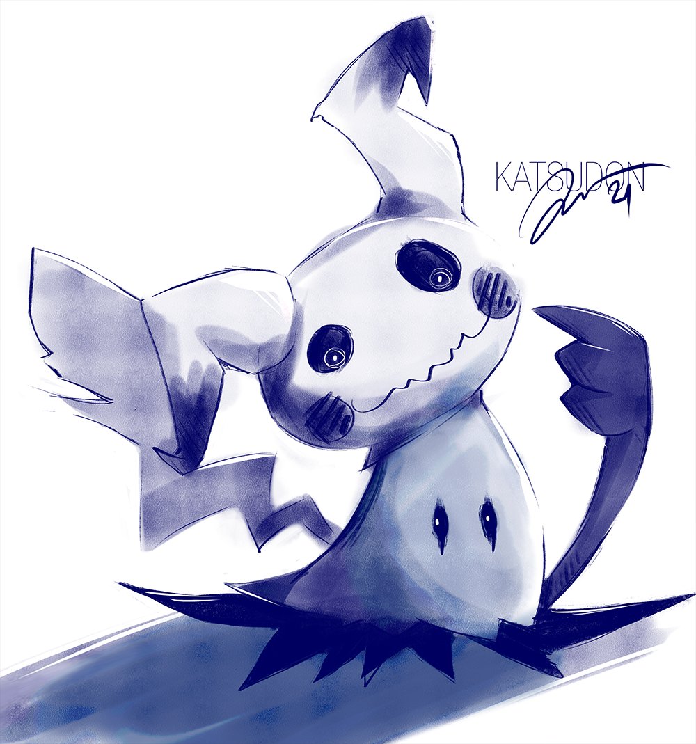 Katsudon 🍚 VGEN on X: #mimikyu for #inktober2021. I swear I drew it in  October, just uploaded late to twitter.😬 #pokemon   / X