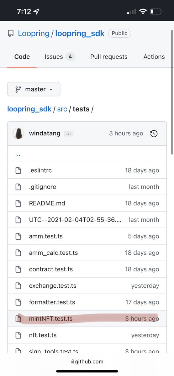 UncleSpac's tweet photo. NFT UPDATES IN GITHUB BY WINDATANG - MINT, TRANSFER &amp; WITHDRAW NFT FEATURES ADDED!! $LRC $GME https://t.co/OenpIDkB3B