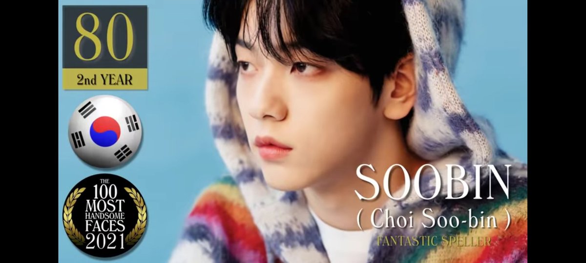 They did him so wrong 😭 #SOOBIN #100MostHandsomeMen2021 #100MostHandsomeFaces2021