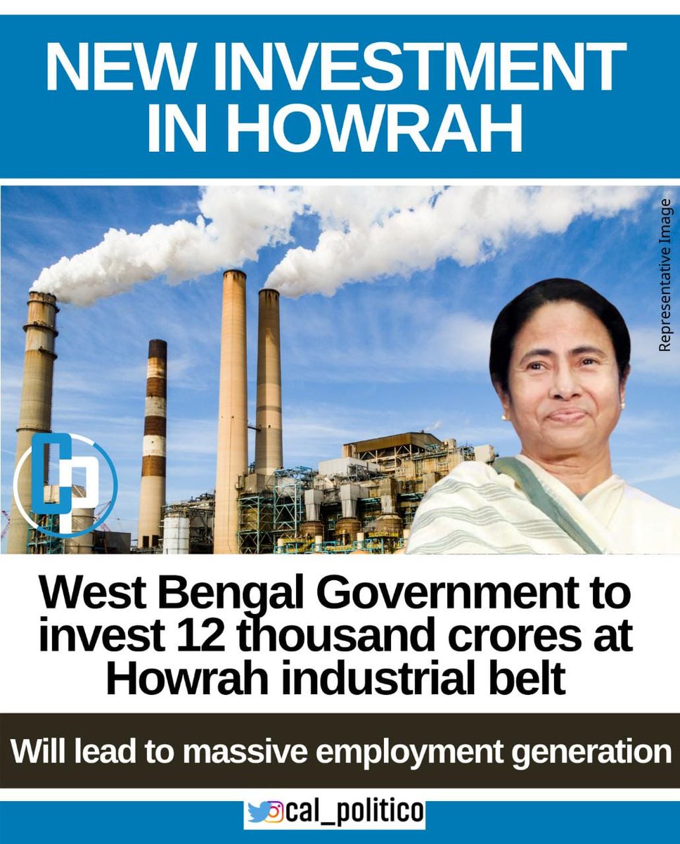 AITCTushar's tweet image. Howrah was once the crown jewel of industrial cities in the world, and certainly it is on the way to reclaim its title. Let the brute force of industry be released, let many many more employment be generated benefiting the youth of the state!
#DevelopingBengal #IndustrialBoost