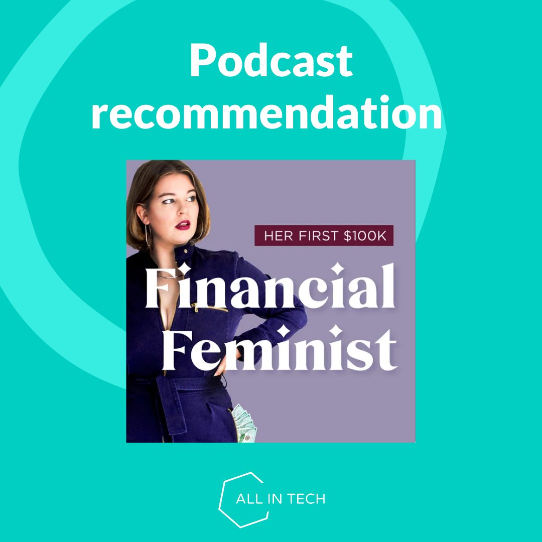 allintechglobal's tweet photo. Let's talk MONEY💰
This weekend check out @herfirst100K Financial Feminist podcast - where Tori Dunlap's covers how to make more money, spend less and feel financially confident in a world run by rich white men ✊
#allintech #financialfeminist https://t.co/u1UGVn9yaE
